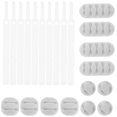 thumbnail image 3 of Here's a polished and professional product description based on the title you provided:\n\n \n\n**26pcs Cable Organizer Adhesive Wire Management Clips –, 3 of 5