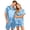 AC04-Light Blue, variant on Couple Matching Pajamas Sets Silk Short Sleeve Button Down Sleepwear Satin Pjs Shorts Set Soft 2 Pieces Loungewear Red 2XL