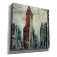 thumbnail image 2 of Epic Graffiti 'Manhattan Flatiron Building' by Silvia Vassileva, Canvas Wall Art, 12"x12", 2 of 8