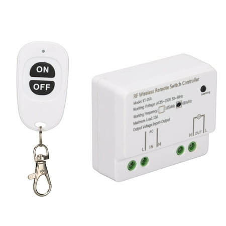 ANGGREK Smart RF Relay Switch,Smart RF Relay Switch 1CH 433MHz Wireless ...