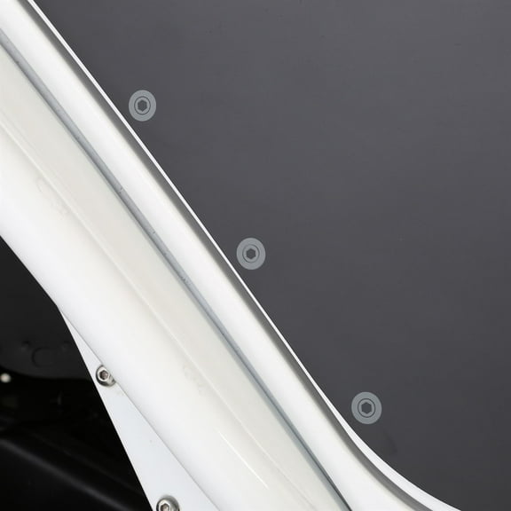 Smittybilt 76994-10 Magnetic Black Rear Fender Flare For Jeep Wrangler