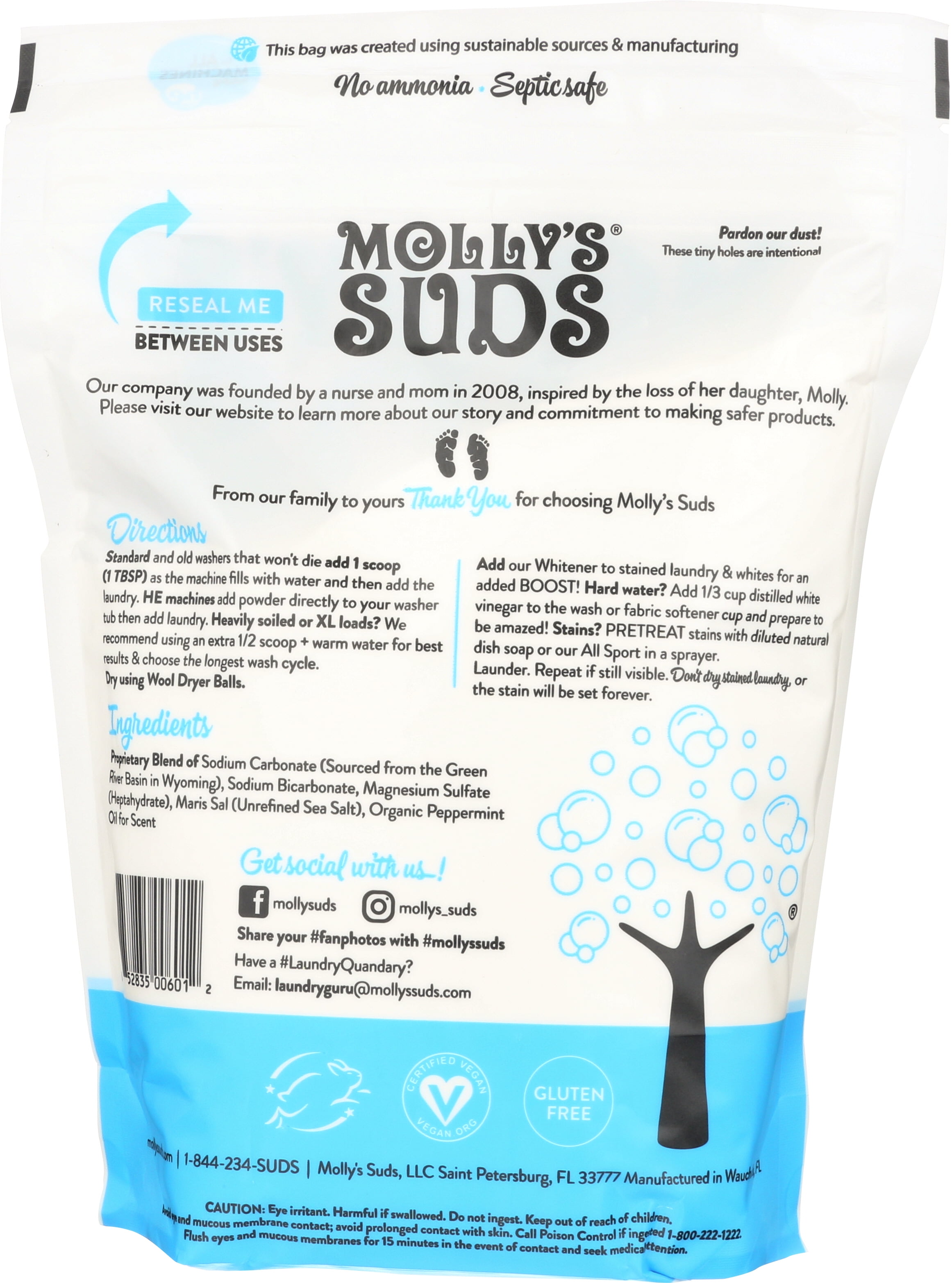 Molly's Suds Swim Laundry Detergent, 16 fl oz - Foods Co.