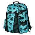 thumbnail image 2 of AWST Int'l Lila Equestrian Backpack-Turquoise, 2 of 8