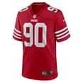 thumbnail image 2 of Men's Nike Kevin Givens  Scarlet San Francisco 49ers  Game Jersey, 2 of 6