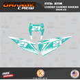 thumbnail image 2 of Kalair GFX Graphics Kit for KTM ENDURO 2-STROKE 150EXC,250EXC and 300EXC (2020-2023) Og Series, 2 of 5