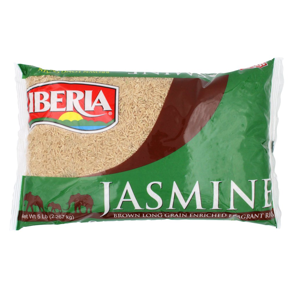 Iberia Brown Jasmine Rice, 5 lbs