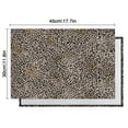 thumbnail image 5 of Black and Tan Leopard Print Summer Placemats Table Placemats Set Of 6-Linen Kitchen Washable Placemats Table Mats 11.8"x17.7"Non-Slip Heat Resistant, 5 of 5
