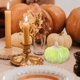 thumbnail image 4 of Acción de Gracias Ceramic Decoración de calabaza de otoño Ornamento de calabaza Photo Prop, 4 of 6