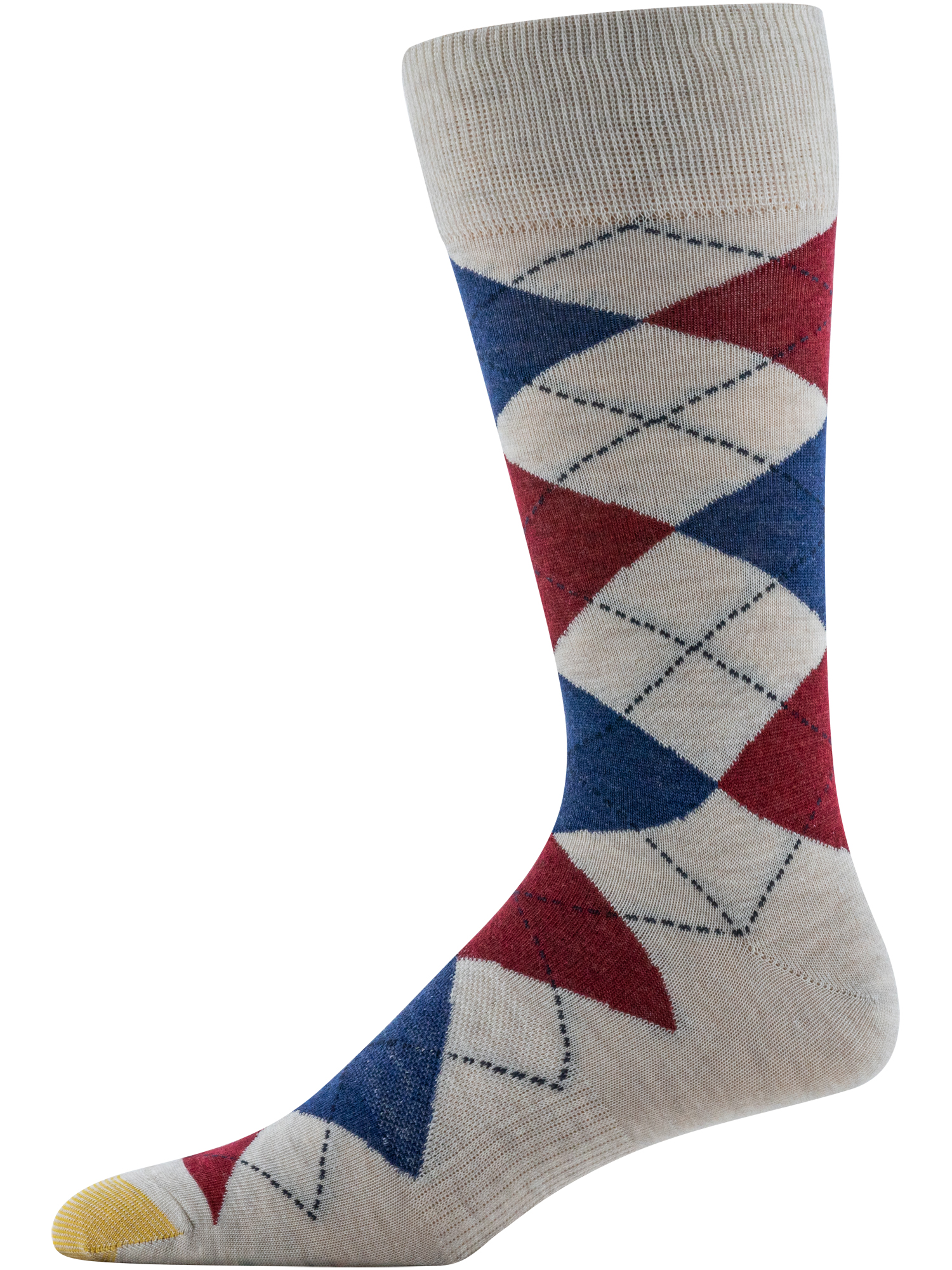 Goldtoe Edition Men's Dress Argyle Crew Socks, 3-Pack photo 2