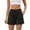 Black, variant on Xixinqiwan Women Summer Shorts Casual Beach Comfy Smocked Elastic High Waist Pull On Loose Short with Pockets Athletic Breathable Sports Shorts