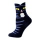 thumbnail image 4 of 4 pares de calcetines tobilleros de algodón para mujer y niña, calcetines con estampado de gato de dibujos animados para otoño e invierno Likrtyny Para estrenar, 4 of 6