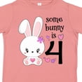 thumbnail image 4 of Inktastic Somebunny is Four 4th Birthday Bunny Boys or Girls Toddler T-Shirt, 4 of 5