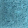thumbnail image 1 of Ahgly Company Indoor Square Oriental Light Blue Industrial Area Rugs, 3' Square, 1 of 4