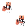 thumbnail image 1 of Riwesomey Doble correa para el hombro Componente universal para cortacésped Arnés para cortacésped acolchado de nailon ajustable Componentes Naranja 2Conjunto, 1 of 6