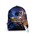 thumbnail image 3 of Ratchet & Clank Rift Apart Game Bag Double Shoulder Backpack School Travel Bag Unisex Zipper Oxford Bag, 3 of 4