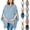 Blue, variant on Maternity Cotton Nursing Cover Up For Women, Breastfeeding Wrap Caftan Poncho Tops, Fall Casual Soft Pregnancy Shrug Scarf