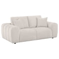 thumbnail image 5 of Burnett 4-piece Chenille Upholstered Sofa Set Ivory, 5 of 15