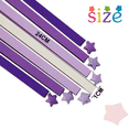 thumbnail image 4 of 1350 Sheets Origami Stars Papers, Double Sided Colors Decoration Paper Strips for Paper Arts CraftsStyle:Style 2;, 4 of 5