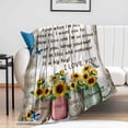 thumbnail image 2 of Sisters Gifts from Sister Blanket Sister Birthday Gifts Throw Blanket for Sofa Bed Living Room Suitable for All Season 60"X50", 2 of 5