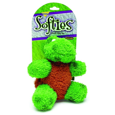 Booda Corporation (Aspen) DAP53512 Softies Toby Turtle Pet Toy, Medium, These characters are soft, lovable and ready to be your dogs new best friend By Booda Corporation