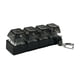 thumbnail image 1 of Llavero con teclado de 4 teclas y clicker, divertido cubo portátil. negro, 1 of 7