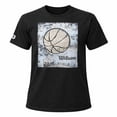 thumbnail image 1 of Playera Deportiva Wilson para Hombre Manga Corta Estampada Color Negro Talla M, 1 of 4
