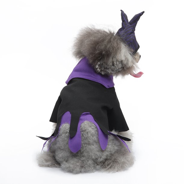 TRKIYQC Navidad Halloween Mascota Disfraz Gato Perro Camisa con Alas de Mariposa y Diadema para Fiesta Cosplay Suministros TRKIYQC casual