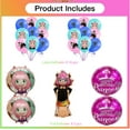 thumbnail image 4 of Spy × Family Balloons Birthday Party Supplies Decor Fans Set Decorations Kit, 4 of 6
