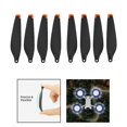 thumbnail image 4 of Hélice de cuadricóptero,Accesorios de bajo ruido para drones,juego duradero de 8 piezas,Hélices profesionales de repuesto de liberación rápida,Hélices de plástico Accesorios para piezas, 4 of 8