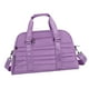 thumbnail image 5 of Bolsa deportiva de gimnasio, bolsa de viaje con compartimento para zapatos, ligera y ajustable. Púrpura claro, 5 of 9