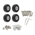 thumbnail image 3 of 4x Roues de Valise de Remplacement Vis Flexibles pour Bagages 45X18mm, 3 of 8