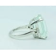 thumbnail image 2 of 925 Sterling Silver Certified Natural Blue Aquamarine Handmade Ring Gift For Her, 2 of 2