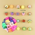 thumbnail image 3 of Polymer Clay Beads DIY 200PCS Colorful Spacer Beads Soft Pot Beads for Bracelets, 3 of 10