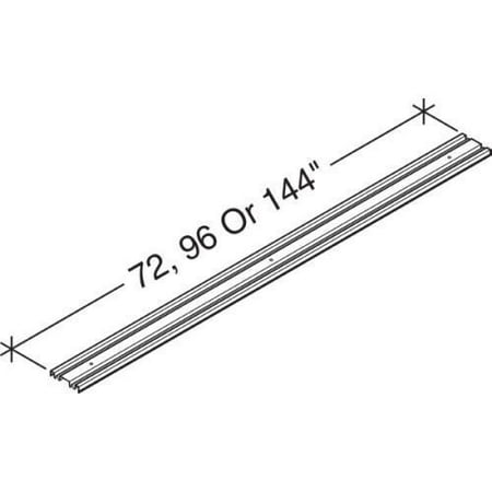 Bypass Track - Bypass Bottom Track White 144