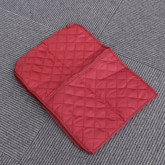 HEMOTON Red Stand Mixer Cover Waterproof Organizer Bag with Pocket Polyester Easy to Clean for Mixer