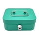 Cash Box with Lock Case with Top Handle Portable Souvenir Box Treasure Chest Green - image 4 of 8