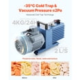 thumbnail image 3 of VEVOR Vacuum Freeze Dryer 4-Layer Fruit Vegetable Freeze Drying Machine w/ Pump White, 3 of 9