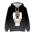 Skibidi Toilet Funny Hoodie Women Men Casual Hooded Long Sleeve