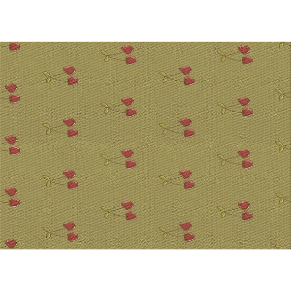 Ahgly Company Indoor Rectangle Patterned Cookie Brown Area Rugs, 2' x 3'