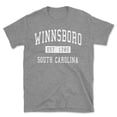 thumbnail image 1 of Winnsboro South Carolina Classic Established Men's Cotton T-Shirt, 1 of 1