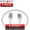 White, variant on RetailAndBulk (3-Pack) 1 Foot Telephone Cable, RJ11 Phone Line Cord, Made in USA (12 inch, Black)
