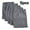 Grey, variant on 5 Pcs Korean Italy Asian Exfoliating Bath Washcloth Body Scrub Shower Soft Towels