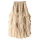 thumbnail image 1 of Falda de Malla para las Mujeres Ruffle Irregular Hem Estilo Verano Casual Beach Party, 1 of 5
