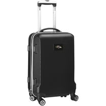 Black Baltimore Ravens 20" 8-Wheel Hardcase Spinner Carry-On