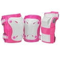 thumbnail image 2 of Boneshieldz Cruiser 3000 Tripack Pink/Grey Protective Gear, 2 of 2