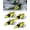Yellow*4, variant on 2026 New Bionic Wasp Crawl Bait-Topwater Micro Fishing Lure with Acoustic Noise Steel Balls for Bass & Pike Professional Anglers,Realistic Freshwater and Saltwater-W/Carbon Steel