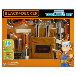 Black+Decker Kids Power Tools Workshop - Build Your Own Tool Box – 75  Realistic Toy Tools and Accessories [ Exclusive]