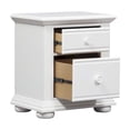 thumbnail image 3 of Summer House White 2 Drawer Night Stand, 3 of 9