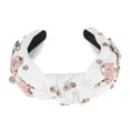 thumbnail image 5 of Unique Bargains 1 Pc Headband Faux Diamond Heart Hair Accessories for Women White, 5 of 5