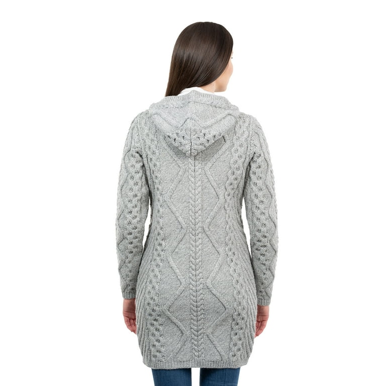 Hooded fisherman sweater new arrivals